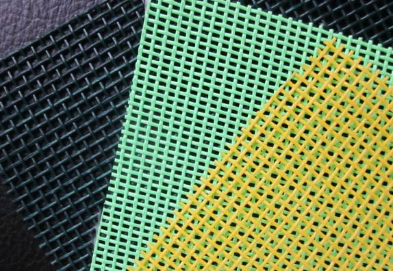 Mesh Fabric: Vinyl Coated Mesh Fabric 55% Shade, 6' Wide Mesh Material –